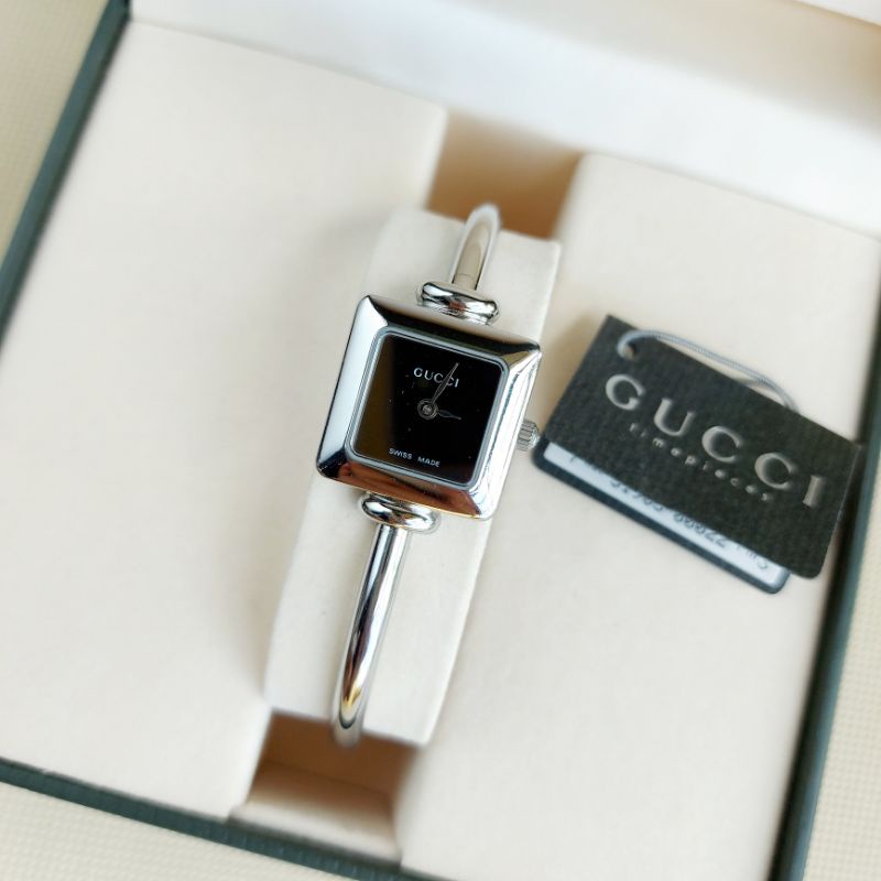 ⌚นาฬิกาข้อมือผู้หญิง Gucci 1900L💓นาฬิกามือสอง นาฬิกาแบรนด์แท้