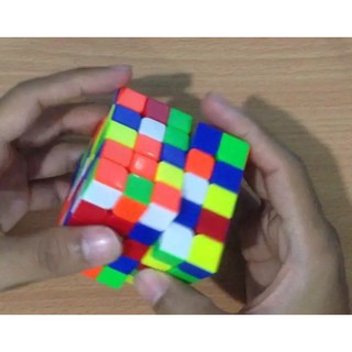 ลูกบิด รูบิคผึกสมอง ทรงลูกบาศก์ 5x5x5 ฝึกสมอง เพิ่มไอคิว ลื่น ทน (DianSheng White Rubiks Cube Magic Square 5 Layers)