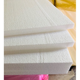 โฟมแผ่น Foam Sheet โฟมปรับระดับพื้น ความหนา 1 นิ้ว (ความหนาแน่น 1 ปอนด์) ขนาด 60 x 120cm ราคา 60บาท / แผ่น