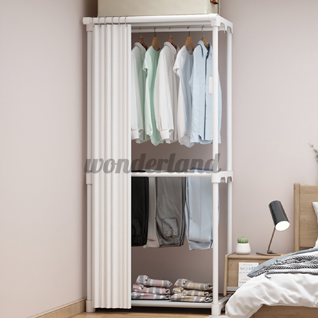 Multifuctional Garment Rack Floor Stand Clothes Pants Hanging Shelf ...