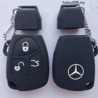 เคสกุญแจรีโมทรถยนต์ ซิลิโคน สําหรับ Mercedes-Benz B200 C200 W220 S320 S350 guests E280E240