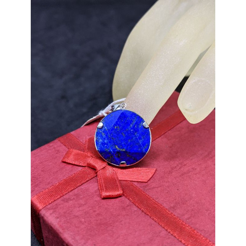 Loket Kristal / ธรรมชาติ Lapis lazuli คริสตัล Star Of David จี้