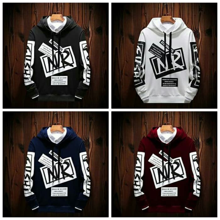 / เสื้อแจ็คเก็ตสเวตเตอร์ผู้ชาย NR HOODIE ล่าสุด
