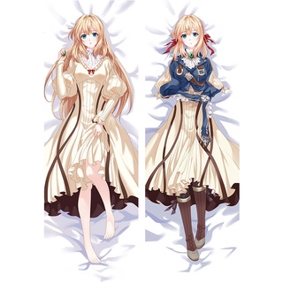 Anime Violet Evergarden Dakimakura Pillowcase Double-sided Printed Body Pillow Case Hugging Fullbody Pillow Cover