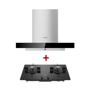 GORENJE SET เครื่องดูดควัน WHT94XGB + เตาแก๊ส GG722B