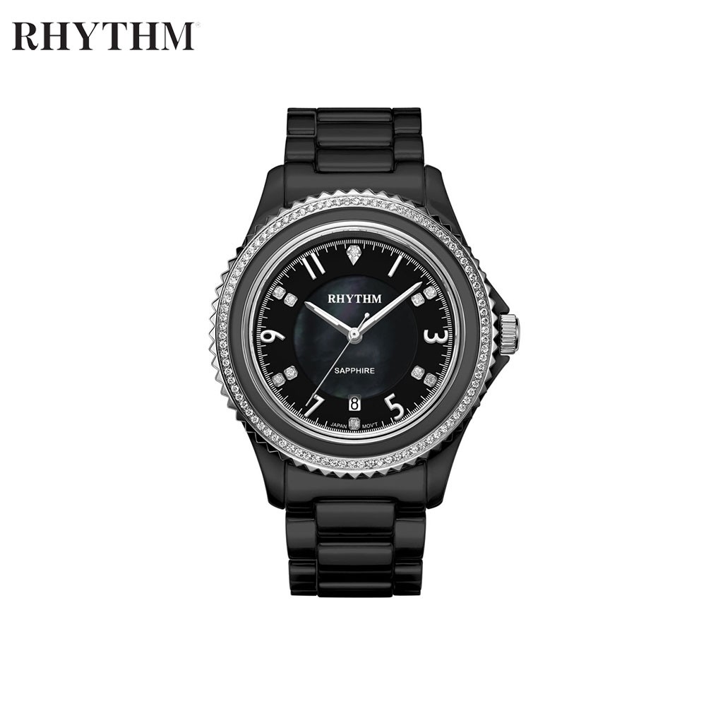 นาฬิกาข้อมือ RHYTHM Ceramic รุ่น C1301C02