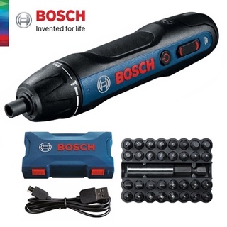 Bosch ไขควงไฟฟ้าไร้สาย รุ่น Bosch GO Kit Version 2 ไขควงไฟฟ้า ไขควงไร้สาย ไขควง GO PEN KIT 2 แถมชุดดอกไขควง 33ชิ้นไขควง