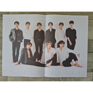 [แท้/พร้อมส่ง] โปสเตอร์พับ ปฏิทิน NCT127 2021 Seasons Greetings Poster Calendar