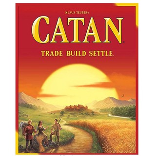 เวอร์ชั่นภาษาอังกฤษเต็ม CATAN Island CATAN 5th CATAN Island Fifth Edition พร้อมชุดขยายเกมกระดานคลาสสิก Queue ปาร์ตี้ความบันเทิง เกมของเล่น