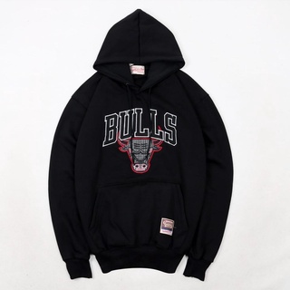 Bulls BLACK EDITION เสื้อกันหนาว มีฮู้ด / เสื้อกันหนาว มีฮู้ด สําหรับผู้ชาย / เสื้อกันหนาว มีฮู้ด สําหรับผู้ชาย ผู้หญิง มีให้เลือก แบรนด์ M L XL ลําลอง อย่างดี (Fulltag) Realpict