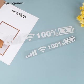 [springeven] สติกเกอร์โลโก้ WIFI สําหรับติดตกแต่งกระจกหน้ารถยนต์