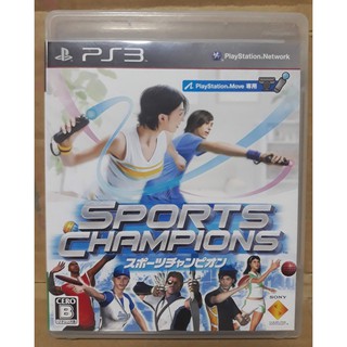 แผ่นแท้ [PS3] Sports Champions (Japan) (BCJS-30053 | BCJB-95011) Sport