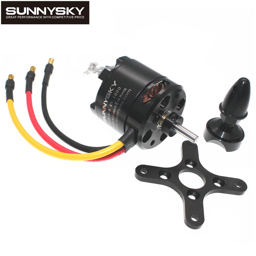 SUNNYSKY X2820 Série Moteur Sans Brosse à Rotor Externe 800KV 920KV 1100KV 3 ~ 5S Lipo 5mm Arbre Pour Drones D'avion à Voilure Fixe RC