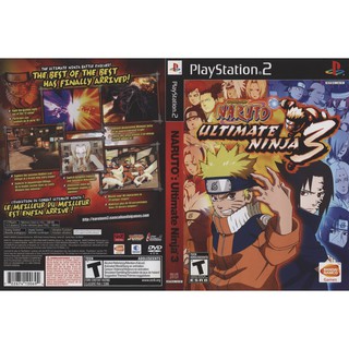 NARUTO ULTIMATE NINJA 3 [PS2 US : DVD5 1 Disc]