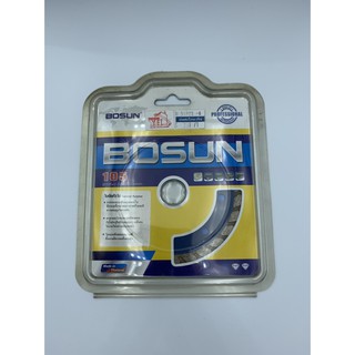 ใบตัดเพรช ใบตัดกระเบื้อง BOSUN ขนาด 4 นิ้ว สีน้ำเงิน รุ่น CAT042008P