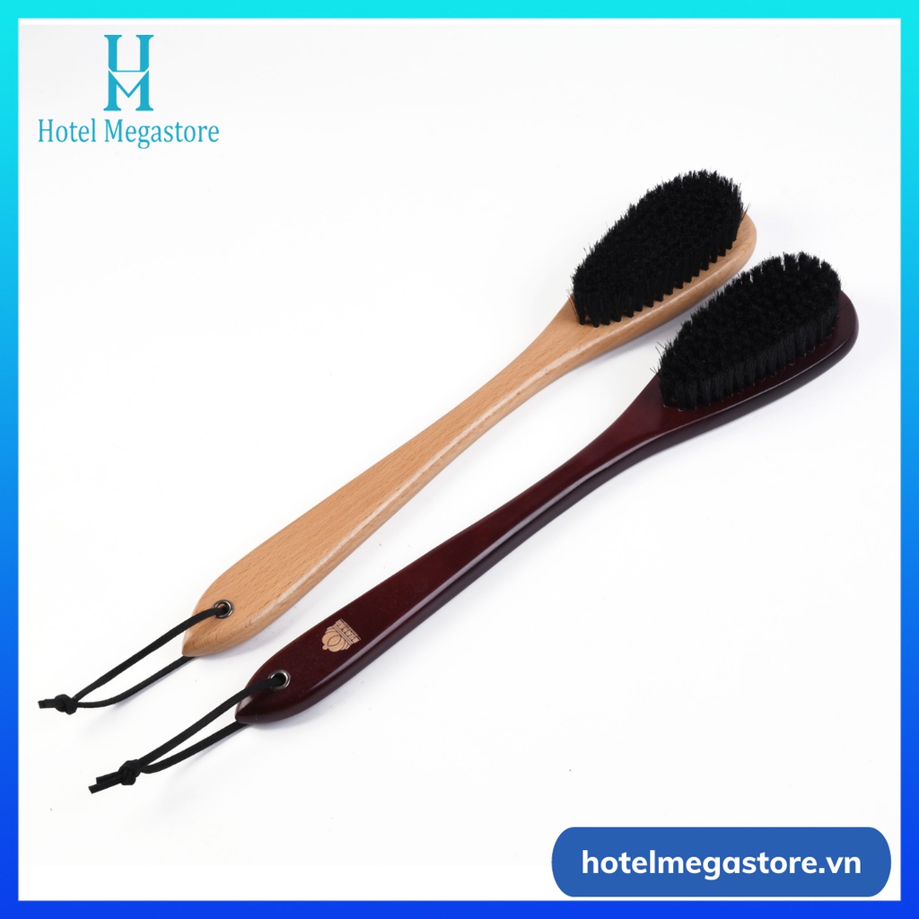 WOODEN CLOTHES DUST BRUSH USED AT HOTEL