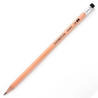 STAEDTLER ดินสอไม้ ยกโหล 12 แท่ง 2B / HB กล่อง ด้ามไม้ Exam Pencil รุ่น 13240N C12