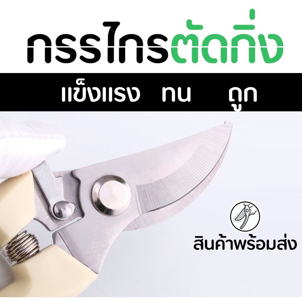 กรรไกรตัดกิ่งไม้ รุ่น SK5 คม เบา ใช้งานได้คล่องตัว ราคาถูก
