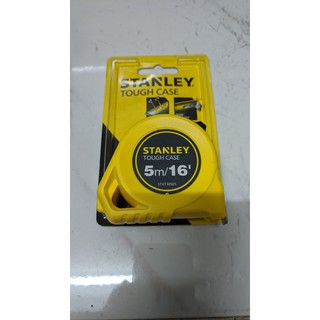 ตลับเมตร STANLEY  5 เมตร รุ่น Tough Case STHT30505 ใหม่ค้างสต๊อคมีใบรับรองจากสำนักงานชั่งตวงวัด