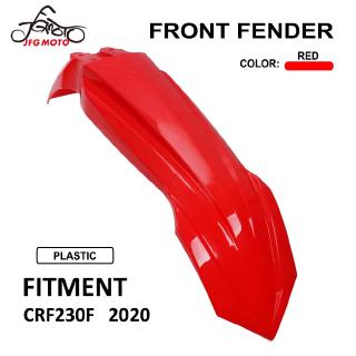 JFG Red Front Fender Frame Mudguard for Honda CRF 230F