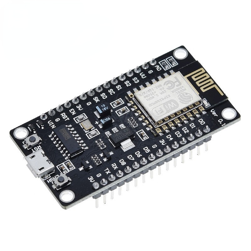 NodeMCU substrate + NodeMCU V3 Lua บอร์ดพัฒนา WIFI ESP8266 โมดูล WIFI อนุกรม