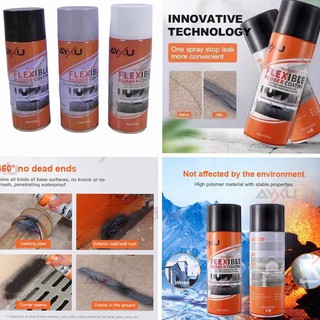 Best Selling Original Fast Flexible Sealing Rubber Coating Waterproof Spray Sealant 450 ML