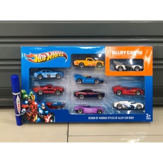 รถ Hot wheel 10 คัน รถเหล็ก Advenger ล้อฟรี เป็นเหล็กค่ะรุ่นนี้