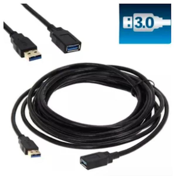 Best saller USB 3.0 Male To Female 3.M Extension Data Cable (Black) - intl usb adapter hdmi tp link electronic ugreen car blutooth type c micro usb litgh ning สายแปลง อุปกรณ์คอม oker vga otg