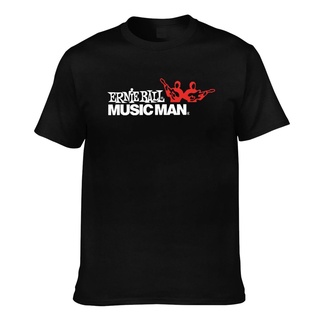 เสื้อยืดแขนสั้น พิมพ์ลายโลโก้ Ernie Ball Music สําหรับผู้ชาย