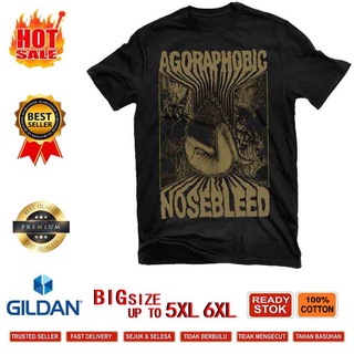 [S-5XL]Limeizhounew Xs-6Xl เสื้อยืดผ้าฝ้าย 100% พิมพ์ลาย Agoraphobic Nosebleed - Gnaw เสื้อยืดสําหรับผู้ชาย