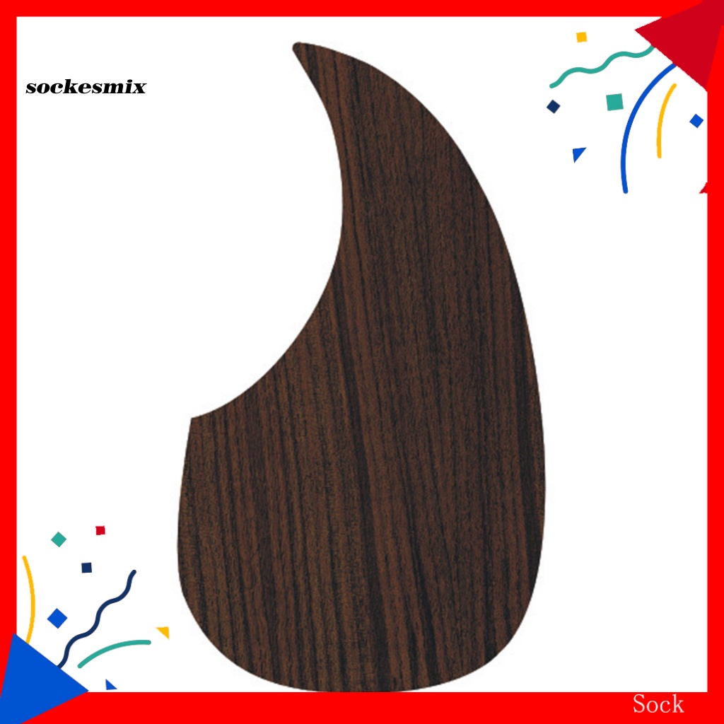 Sx ปิ๊กการ์ดไม้วอลนัท กันรอย แข็งแรง สําหรับตกแต่งกีตาร์โฟล์ค กีตาร์