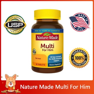 (Exp.05/2024)Nature Made Multi For Him 90 Tablets