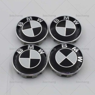 ฝาครอบดุมล้อรถยนต์ BMW e46 e39 e36 e90 e60 e30 e34 f30 f10 f20 68 มม. 4 ชิ้น