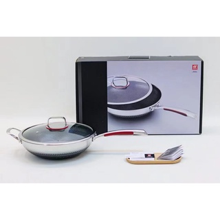 German Zwilling 10th generation 304 stainless steel non-stick wok without coating and no oily smoke