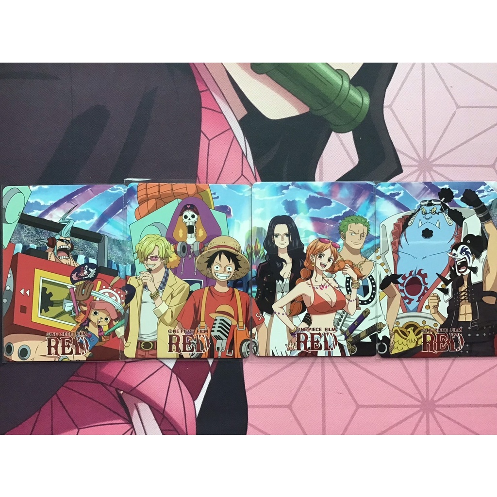 พร้อมส่ง Special Movie Card One piece film red การ์ดวันพีชฟิล์มเรด ...