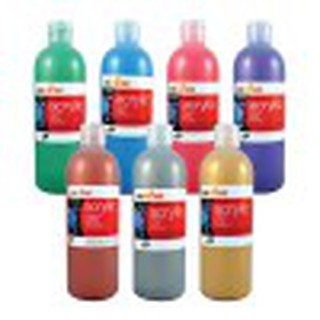 FAS Fine Art Student Metallic Acrylic 500 ml (สีอะคริลิกเมทัลลิค)