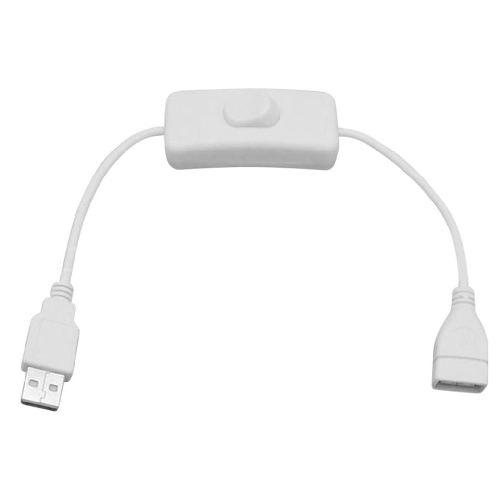 centechia 1PCS 28cm Black USB Cable Male to Female with Switch ONOFF ...