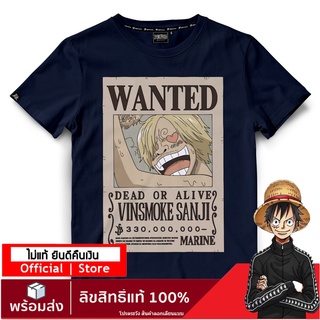 เสื้อยืดเดรสคอกลมแขนสั้นพิมพ์ลาย【ONEPIECE-STORE】เสื้อวันพีช ลายลิขสิทธิ์แท้  เสื้อยืดลายการ์ตูน  one piece DOP-1242-NV