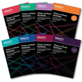 Trinity Theory of Music Workbook เกรด 1,2,3,4,5,6,7,8