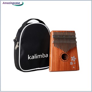 เปียโนไม้มะฮอกกานี 17 คีย์ kalimba mbira calamba