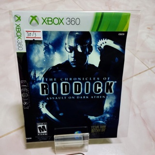 แผ่นเกมส์เอ็กบ็อกซ์ Xbox 360 The Chronicles Of Riddick Assault On Dark Athena