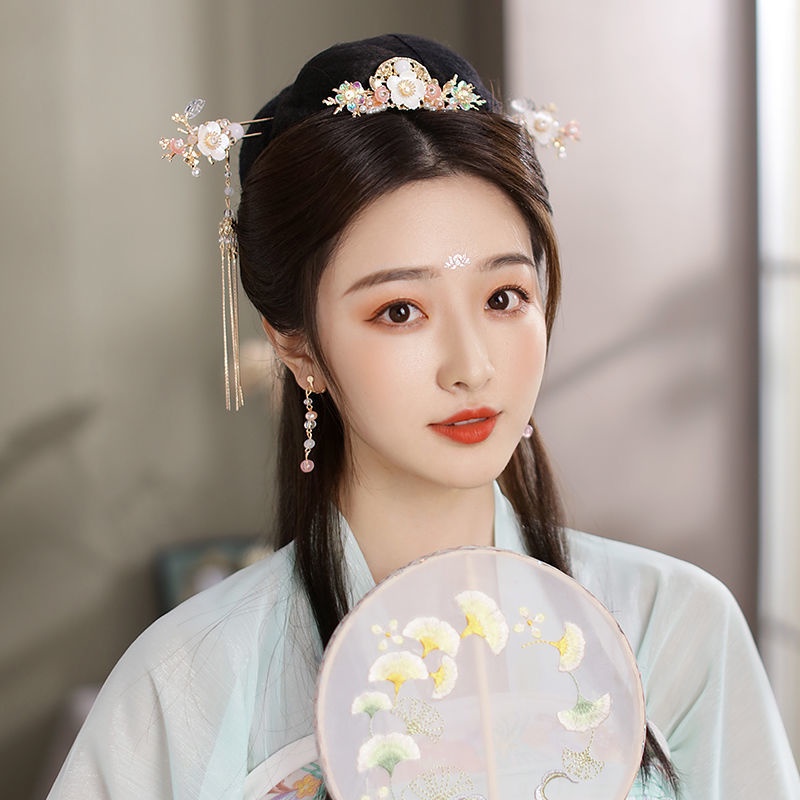 กิ๊บติดผม ประดับพู่ สไตล์โบราณ แฟชั่นฮั่นฝู สําหรับผู้หญิง - รูปที่ 4