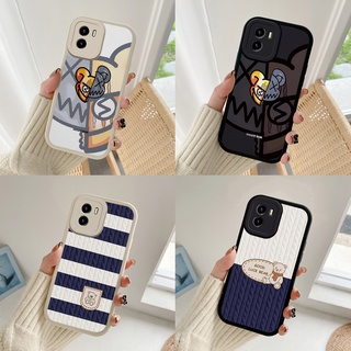 เคส Vivo Y15S Y01 Y15A เคสโทรศัพท์ซิลิโคนกันกระแทก หมีรุนแรง KLQ