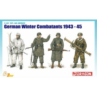 โมเดลประกอบ Dragon Models 1/35 DRA6705 GERMAN WINTER COMBATANTS 1943-45