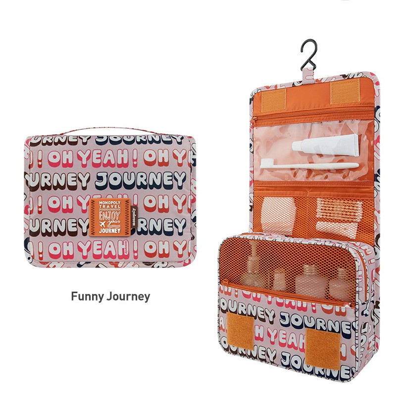 ENJOY JOURNEY TOILETRY POUCH (L) กระเป๋าใส่เครื่องห้องน้ำ