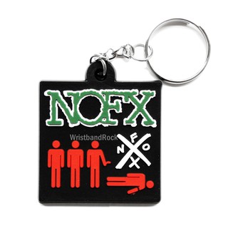 NofX พวงกุญแจ ยาง เท่ๆ   อีโม ร็อค เมทัล  ไม่เท่คืนได้ NFX333