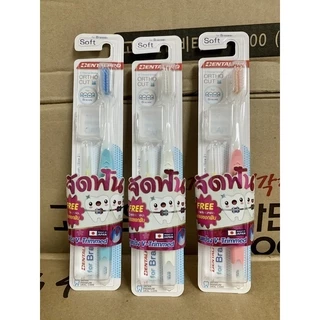 ญี่ปุ่นแท้ Dentalpro แปรงสีฟัน จัดฟัน แถมแปรงซอกฟัน สำหรับคนจัดฟัน