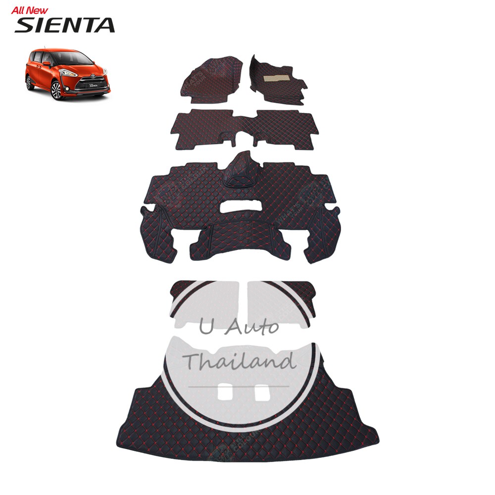 พรมปูรถยนต์ 6D SIENTA 2016