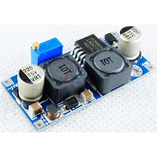 โมดูล บอร์ด DC-DC Auto Boost Buck Step Up Step Down Converter Module Solar cell Voltage LM2577 Module