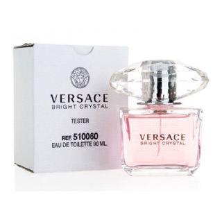 Versace Bright Crystal EDT 90 ml เทสเตอร์ กล่องน้ำตาล